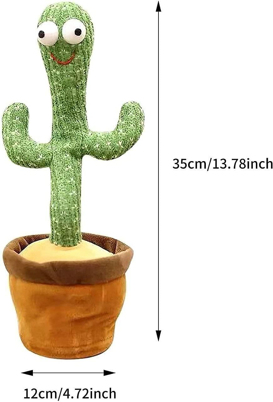 🌵🎶 LED Musical Dancing & Mimicry Cactus Toy