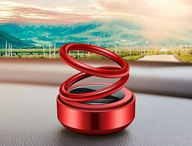 ☀️🌿 Solar Power Rotating Car & Room Air Freshener