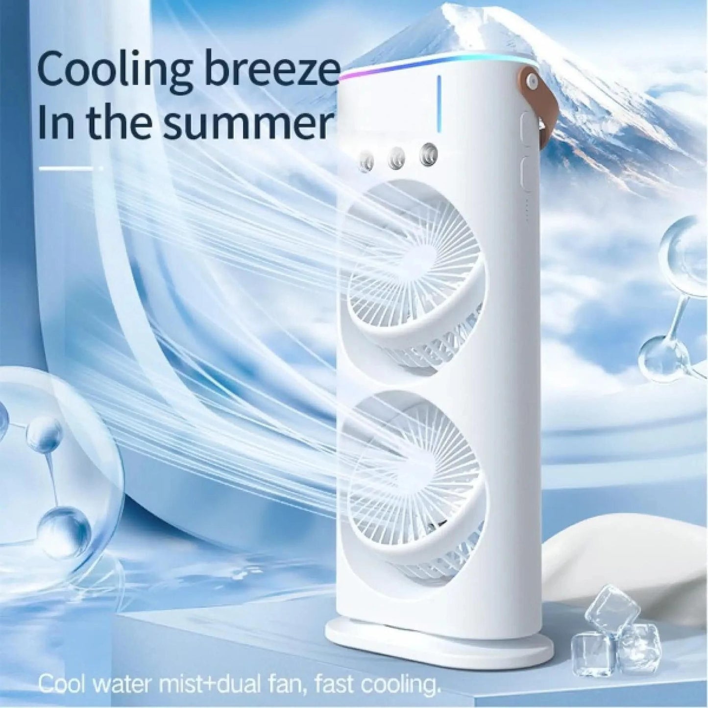 🌬️💧 Double-Ended Spray Fan