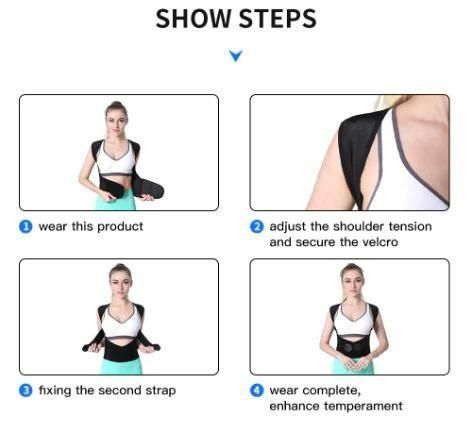 🧍‍♂️🧍‍♀️ Adjustable Back Posture Corrector
