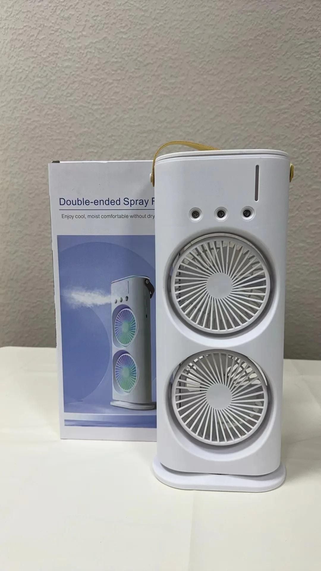 🌬️💧 Double-Ended Spray Fan