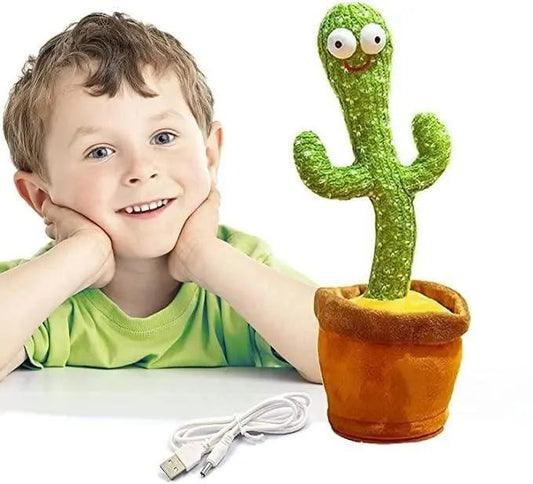 🌵🎶 LED Musical Dancing & Mimicry Cactus Toy