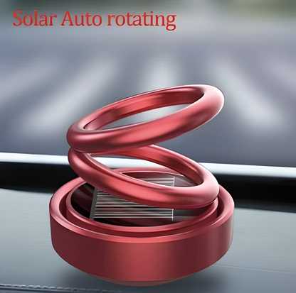 ☀️🌿 Solar Power Rotating Car & Room Air Freshener