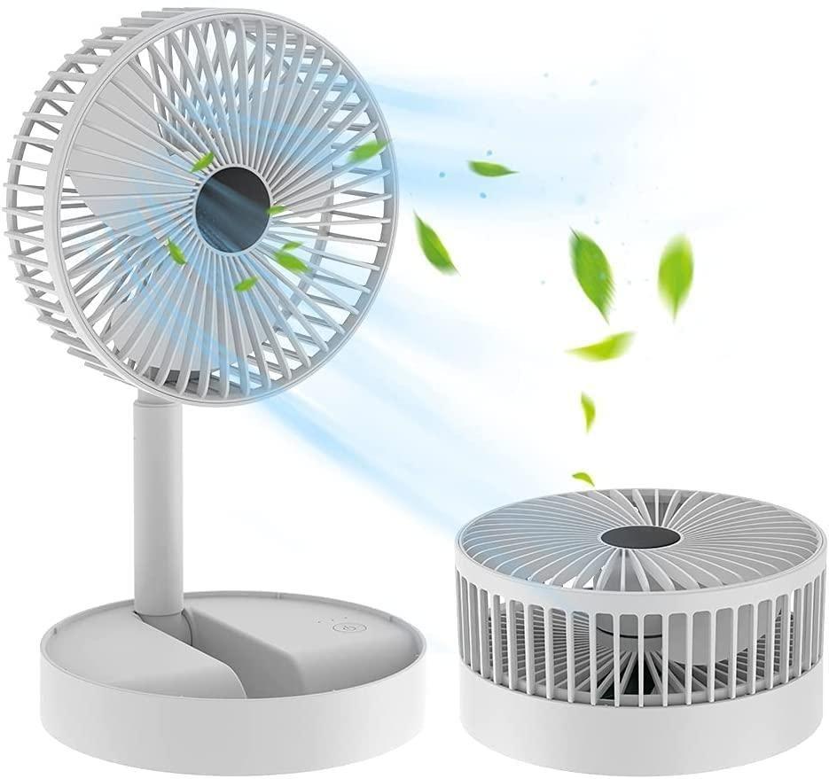 💨🔋 Powerful Rechargeable High-Speed Table Desk Fan