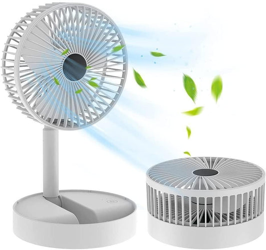 💨🔋 Powerful Rechargeable High-Speed Table Desk Fan