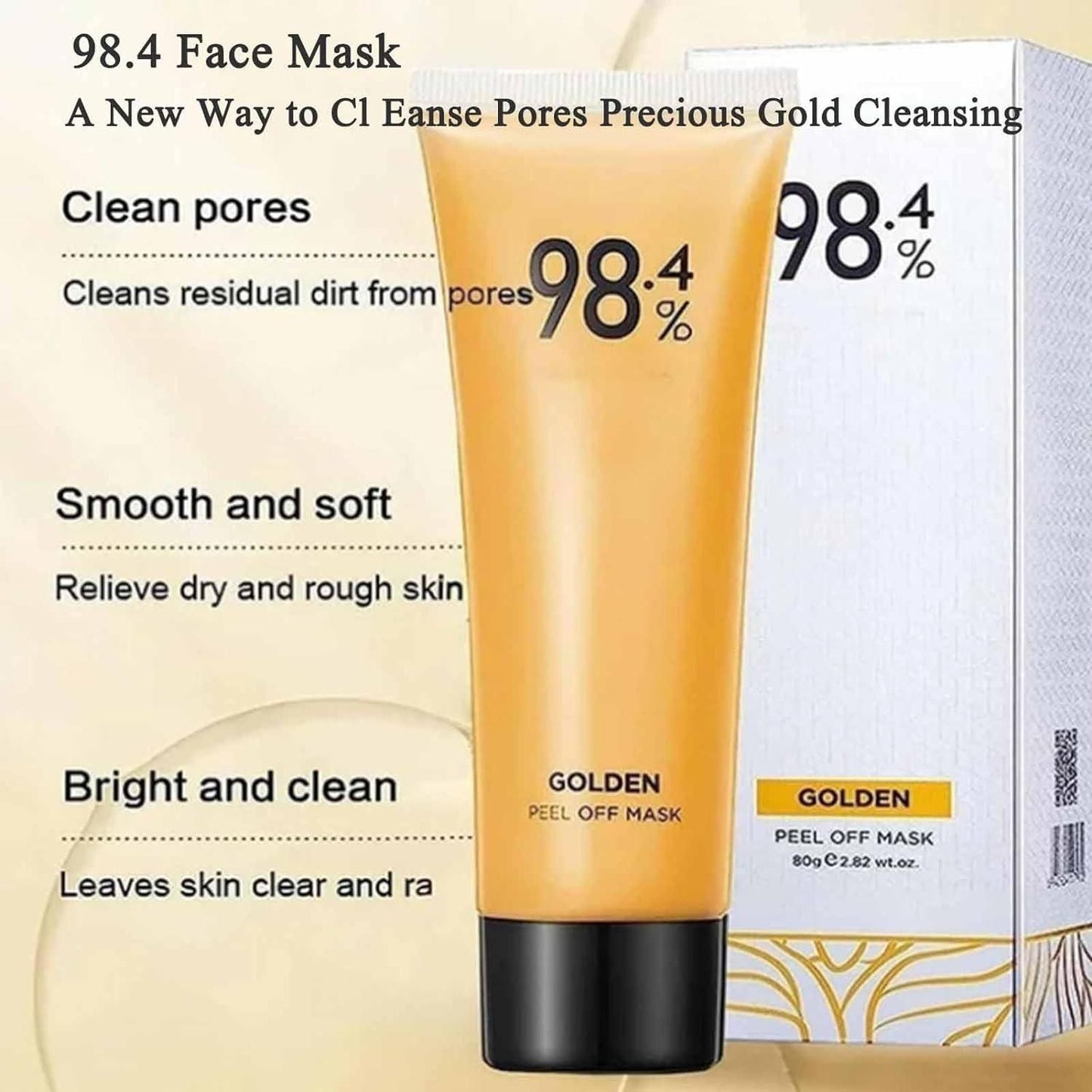 ✨💛 Gold Peel-Off Mask (Pack of 2)