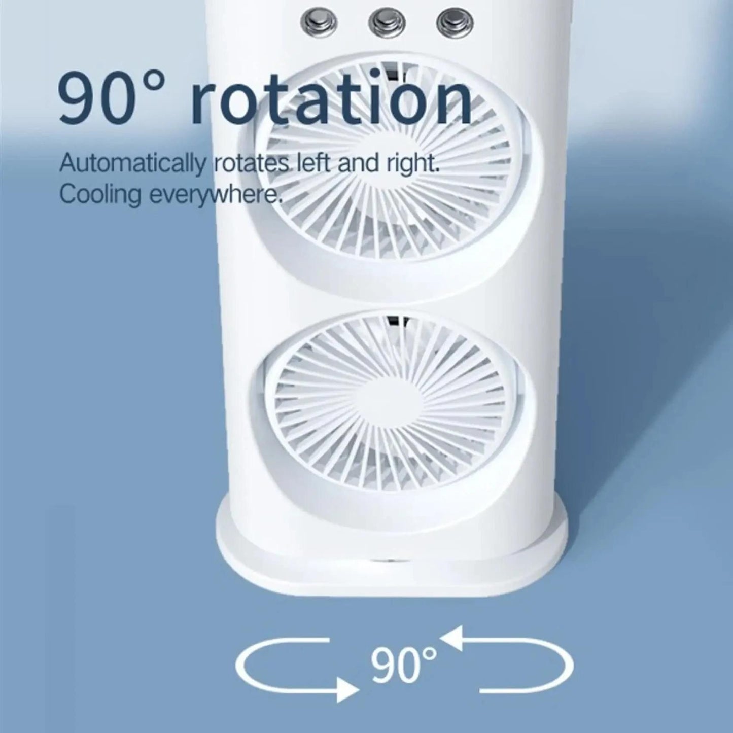 🌬️💧 Double-Ended Spray Fan