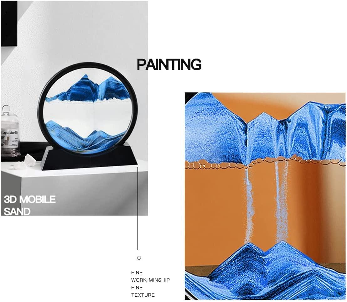 🏜️✨ Relaxing Kinetic Sandscape Art Table/Desk