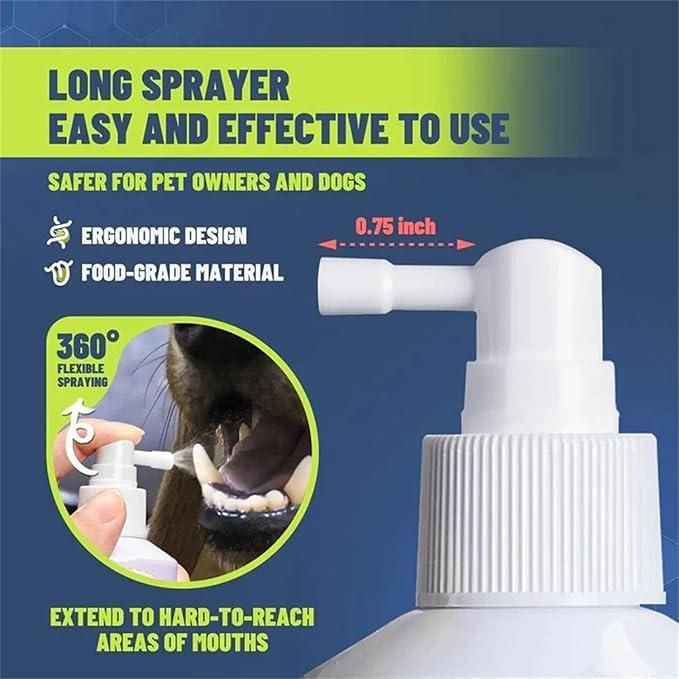 🐶🦷 No Brushing Pet Oral Care Spray – 50ml (Pack of 1)
