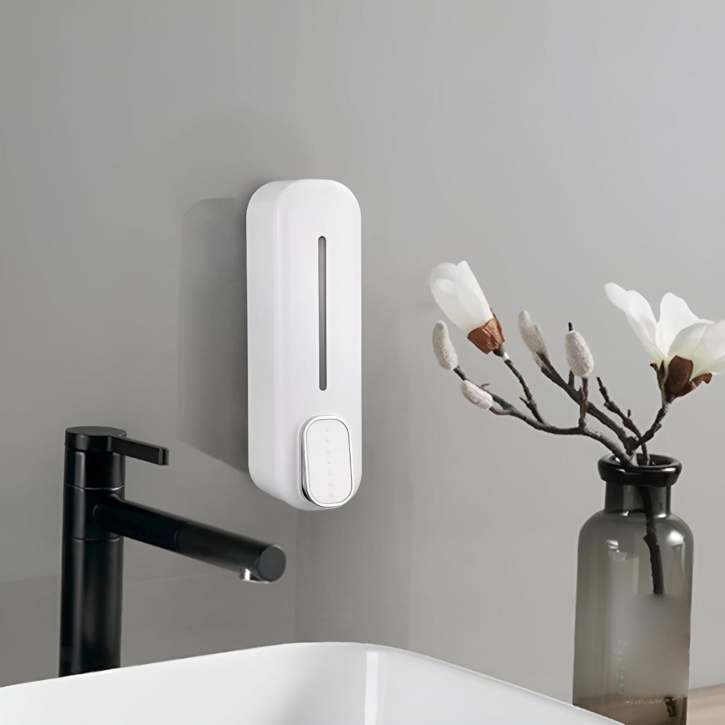 🧴🚿 Press Wall-Mounted Manual Soap Dispenser